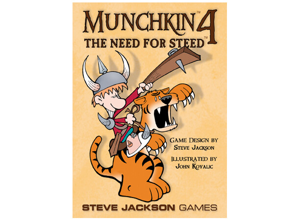 Munchkin 4 The Need for Steed Expansion Expansion till Munchkin 